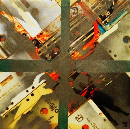 I Made You a Mixed Tape II by artist Melissa Wen Mitchell